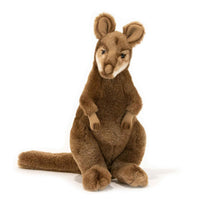 Red Necked Wallaby Soft Plush Toy (33cm Tall)
