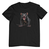 Tasmanian Devil Growl Adults T-Shirt (Black)