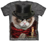 Grumpy Cat Scrooge Adults T-Shirt - US Small (Fits AU X Small)
