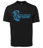 Bondi Beach Surf Adults T-Shirt (Black)