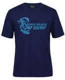 Bondi Beach Surf Adults T-Shirt (Jr Navy)