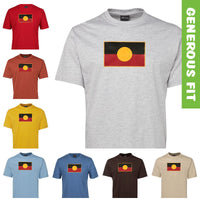 Aboriginal Flag Adults T-Shirt (Various Colours)
