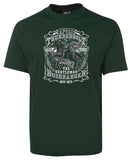 Captain Thunderbolt Australian Bushranger T-Shirt (Bottle Green)