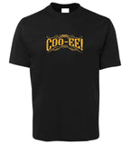 Coo-ee Adults T-Shirt (Black)