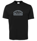Fair Dinkum True Blue Aussie Adults T-Shirt (Black)