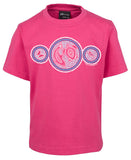 Family Connection Childrens T-Shirt by Meleisa Cox (Hot Pink)