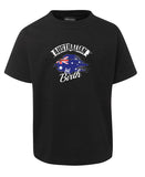 Australian by Birth Childrens Australian Flag T-Shirt (Black)