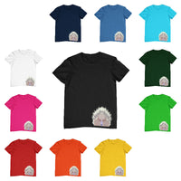 Echidna Face Hem Print Childrens T-Shirt (Various Colours)