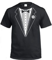 B&W Tuxedo T-Shirt (Black, Adults Sizes)