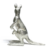 Australian Kangaroo Pewter Figurine (Large, Back View)