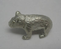 Australian Wombat Pewter Figurine (Medium)