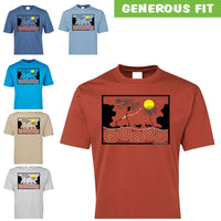 Sunset Dreaming Adults T-Shirt by Wayne Thomas Maynard (Various Colours)