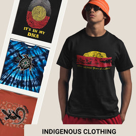 Our Aboriginal Flags & Indigenous Art Clothing Range