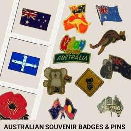 Our Australian Souvenir Badges & Pins Collection