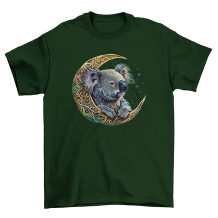 Celtic Koala Adults T-Shirt (Bottle Green)