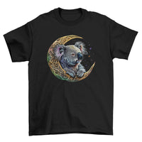 Celtic Koala Adults T-Shirt (Black)