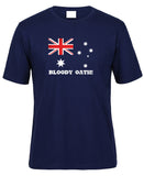 Bloody Oath! Australian Flag T-Shirt (Jnr Navy)