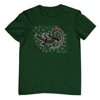 My Lizard Adults T-Shirt by Shannon Shaw (Bottle Green, Shortsleeve)