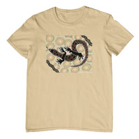 My Lizard Adults T-Shirt by Shannon Shaw (Bone, Shortsleeve)