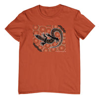 My Lizard Adults T-Shirt by Shannon Shaw (Rust, Shortsleeve)