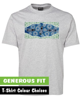 Platypus Down by the River Adults T-Shirt by Meleisa Cox (Various Colours)