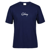 G'day Adults T-Shirt (Jr Navy)