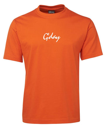G'day Adults T-Shirt (Orange)