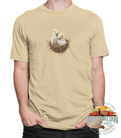 Baby Cockatoo Nest Adults T-Shirt (Bone)
