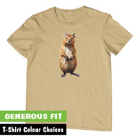 Standup Quokka Adults T-Shirt (Various Colours)