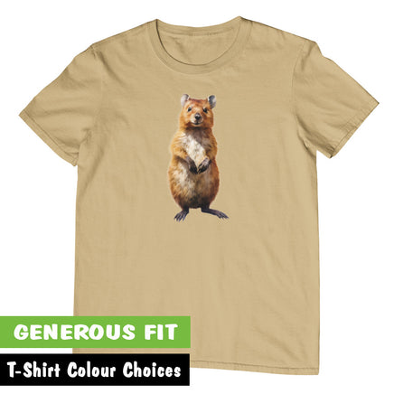 Standup Quokka Adults T-Shirt (Various Colours)