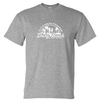Dicky Beach Nudist Resort Queensland T-Shirt (Marle Grey)