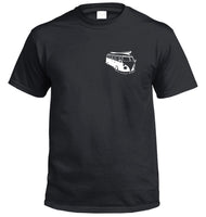 Surfer Van T-Shirt (Black)
