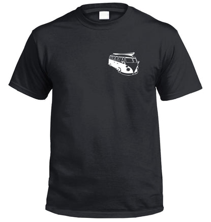 Surfer Van T-Shirt (Black)