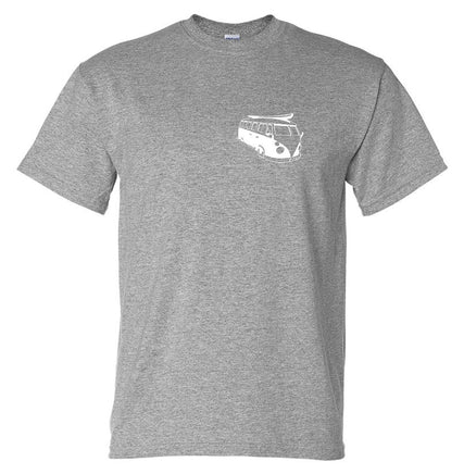 Surfer Van T-Shirt (Marle Grey)
