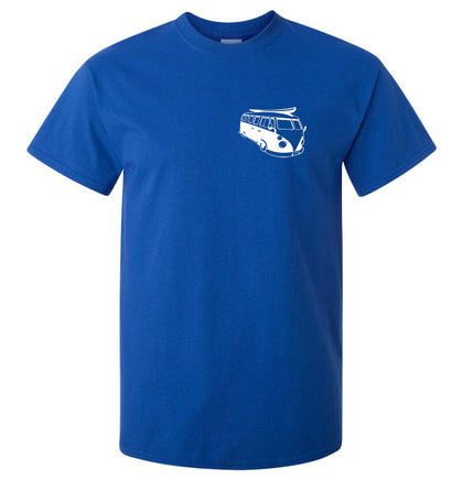 Surfer Van T-Shirt (Royal Blue)