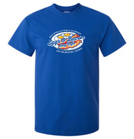 Eggs & Bacon Bay Cafe Tasmania T-Shirt (Royal Blue)