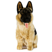 Large German Shepherd Sitting Dog Soft Plush Toy (35cm)