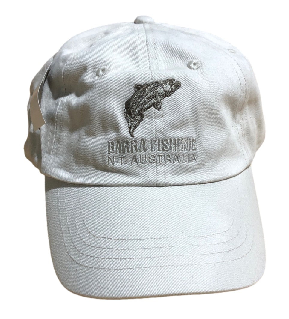 Barra Fishing NT Australia Baseball Cap (Light Tan) - Fishing Gifts