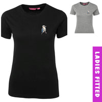 Kookaburra Left Chest Logo Ladies T-Shirt (Colour Choice)