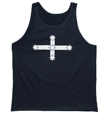 Eureka Flag Mens Singlet (Navy)