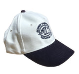 Sydney Harbour Sailing Club Baseball Cap (Navy Blue & Cream) - Side View