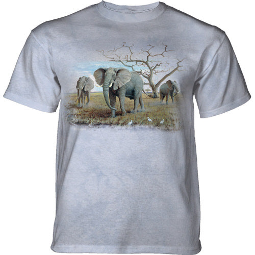 Three African Elephants Adults T-Shirt