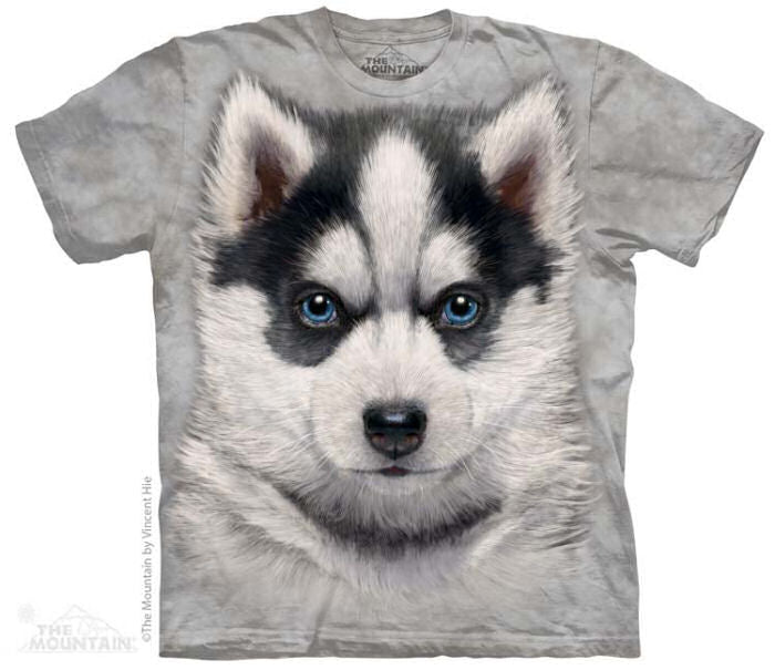 Siberian Husky Puppy Adults T-Shirt