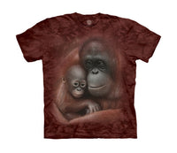 Snuggled Orangutans Childrens T-Shirt