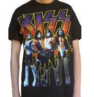 KISS Band T-Shirt (Black) - Label USA Medium (Fits AUST Small)