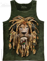 DJ Jahman Lion Adults Singlet - Size Medium