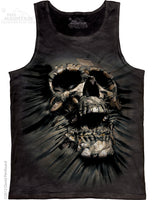 Breakthrough Skull Adults Singlet - Size Medium