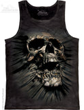 Breakthrough Skull Adults Singlet - Size Medium