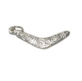 Boomerang Silver Charm