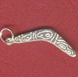 Boomerang Silver Charm